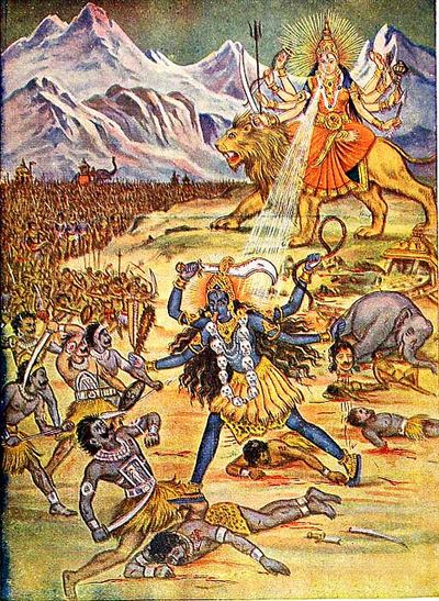 Information of these nine nights and ten days, nine forms of Shakti/Devi are worshiped.   The tenth day is commonly referred to as Vijayadashami or "Dussehra."